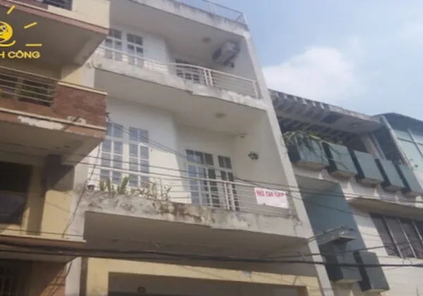 CHO THUÊ NHÀ TRỆT - 2 LẦU, DT 4,5X15M, 4 PHÒNG NGỦ KHU D