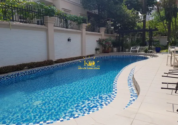 NHÀ CHO THUÊ KHU BIỆT THỰ KIM SƠN QUẬN 2 DT 700M2 HỒ BƠI ĐẸP