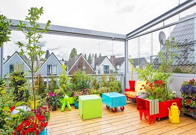 NHỮNG MẪU THIẾT KẾ SÂN THƯỢNG ĐẸP, ĐỘC ĐÁO