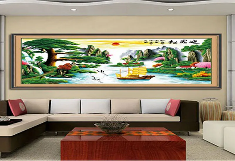 NHỮNG VẤN ĐỀ LƯU Ý CẦN BIẾT KHI TREO TRANH PHONG THỦY TRONG NHÀ