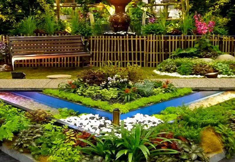 THIẾT KẾ SÂN VƯỜN ĐỘC ĐÁO CHO NHÀ PHỐ