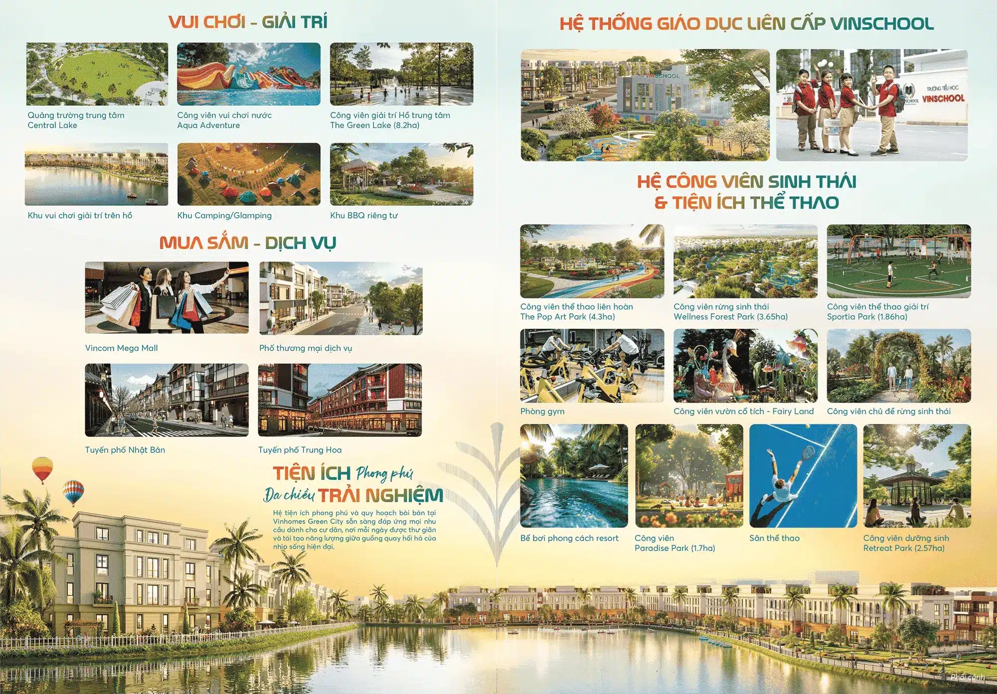 Dự án Vinhomes Green City Long An được quy hoạch với một hệ sinh thái tiện ích đa dạng và đẳng cấp Dự án Vinhomes Green City Long An được quy hoạch với một hệ sinh thái tiện ích đa dạng và đẳng cấp