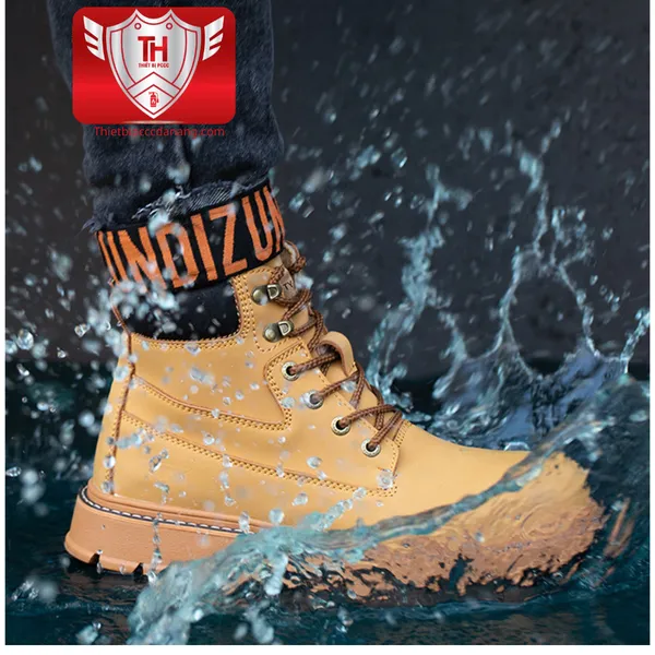 Giày Bảo Hộ Cao Cổ Chống Đinh Chống Dập Đế Chống Trượt VA15