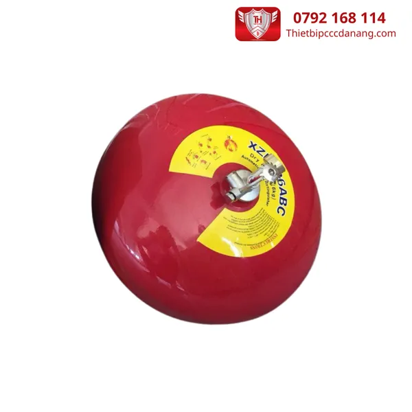 Bình cầu chữa cháy bột tự động ABC 6Kg XZFTB6