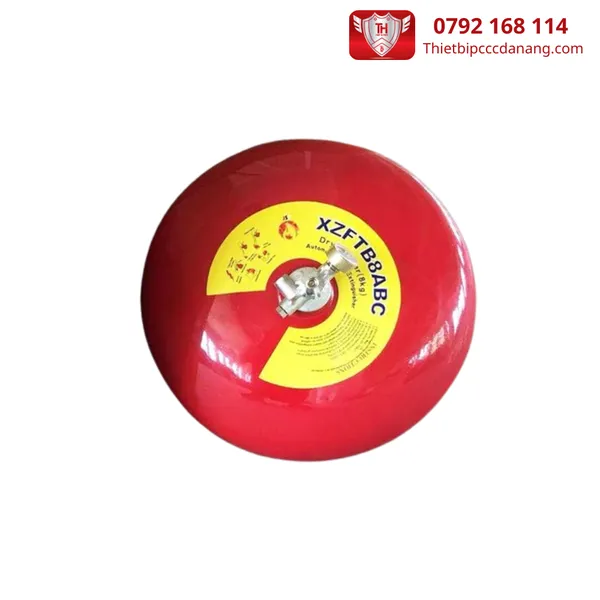 Bình cầu chữa cháy bột tự động ABC 8kg XZFTB8