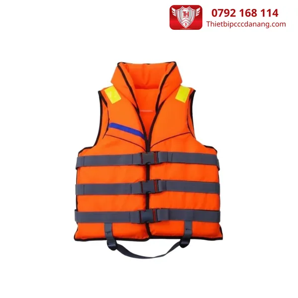 Áo phao cứu sinh có mút cổ và phản quang size 7