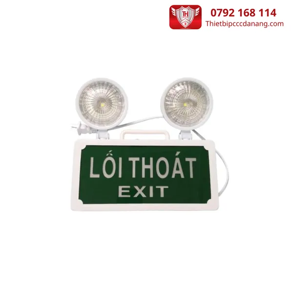Đèn sự cố kết hợp Exit thoát hiểm ( có tem kiểm định)