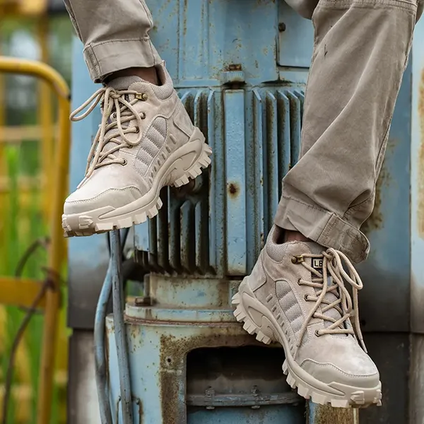 Giày Bảo Hộ Cao Cổ  Mũi Thép Đế Kevlar VA09N-MID