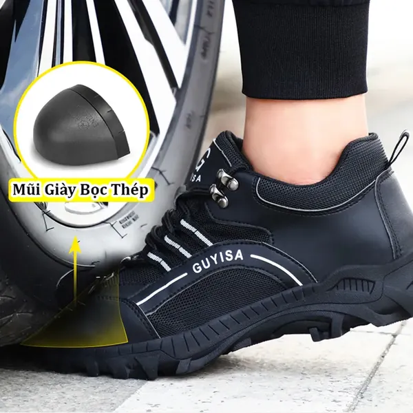 Giày bảo hộ VA16 mũi bọc thép