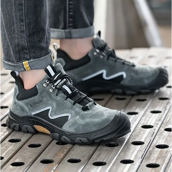 Giày Bảo Hộ Lao Động Da Bò Mũi Thép Chống Đập Chống Đâm Thủng Chống Trượt Chống Bỏng VA10