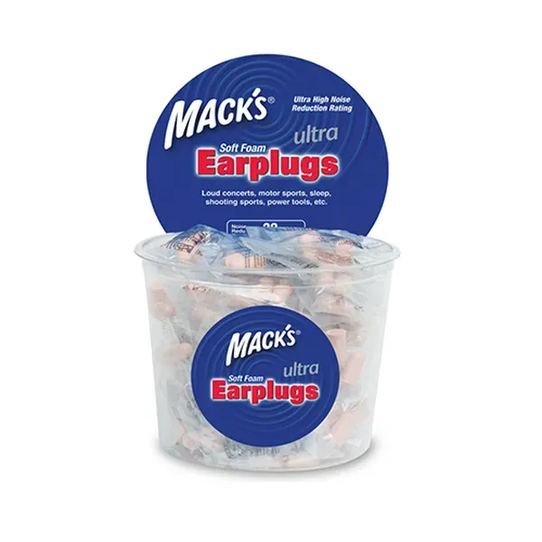 Nút tai chống ồn Mack's 100 cặp - Loại ultra soft foam