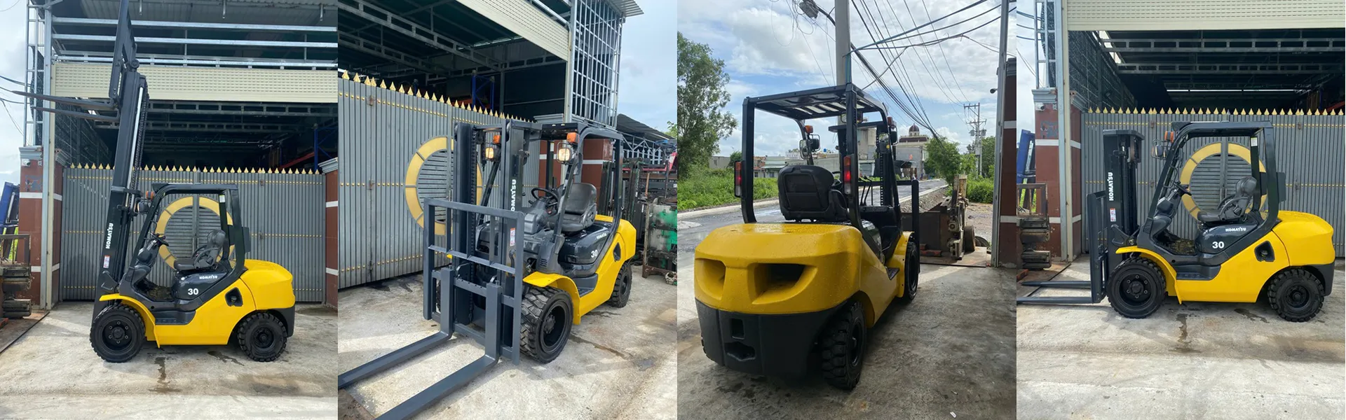 Xe nâng dầu cũ