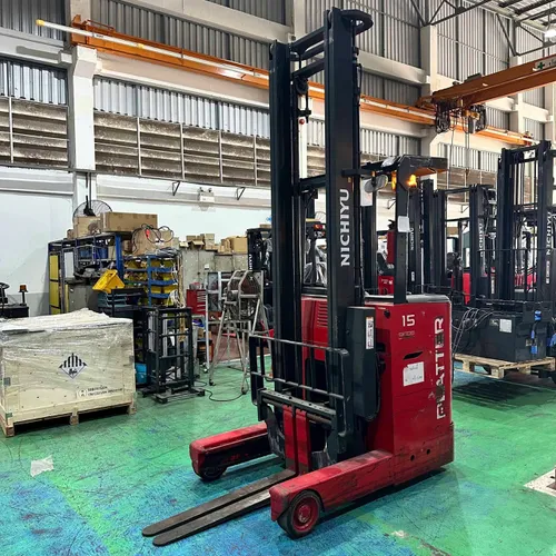 Xe nâng điện đứng lái Nichiyu cũ 1500kg