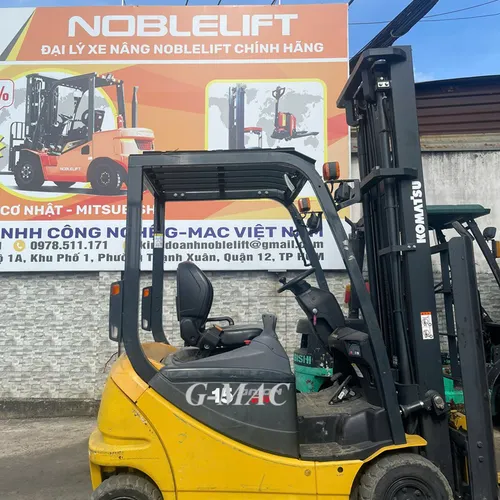 Xe nâng điện cũ ngồi lái 1500kg 