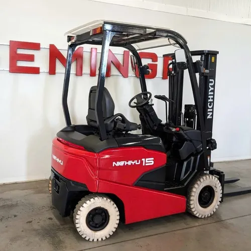 Xe nâng điện cũ ngồi lái Nichiyu