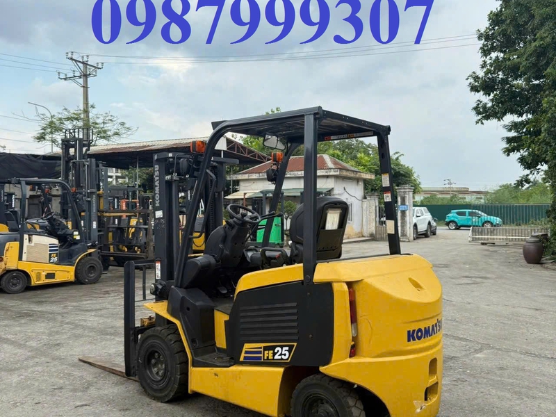 Xe nâng điện cũ 2.5 tấn nhập Nhật 