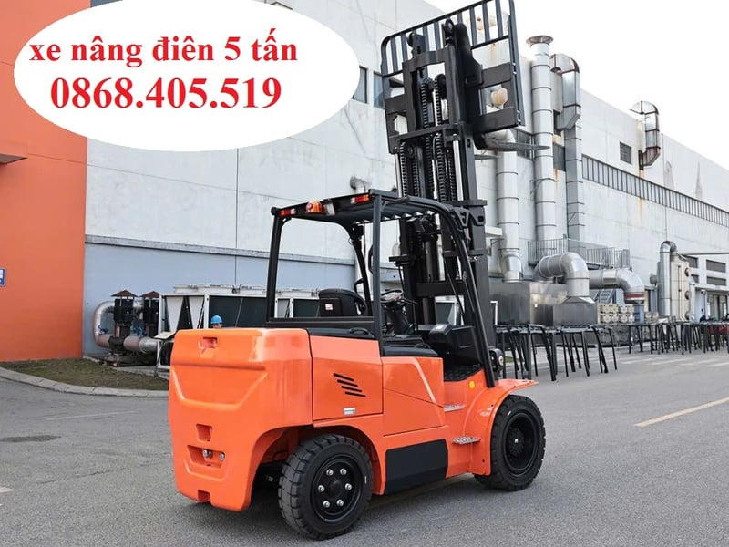 Bán Xe nâng điện 5 tấn  0868405519 
