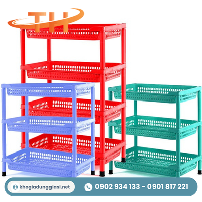 Kệ nhựa đa dạng kích thước Kệ nhựa đa dạng kích thước