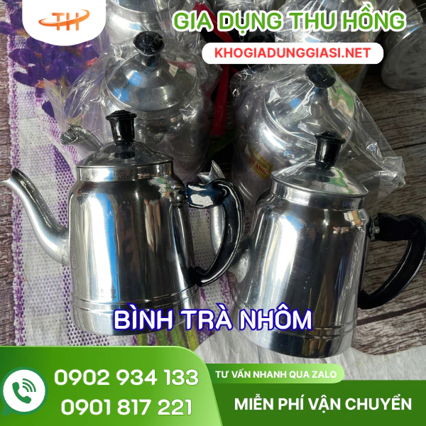 Bình trà nhôm bán sỉ tại Thu Hồng Bán sỉ bình trà nhôm uy tín tại TPHCM
