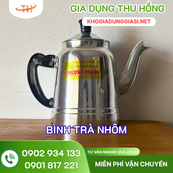 Bình trà nhôm Bình nhôm 500ml pha trà uống hằng ngày
