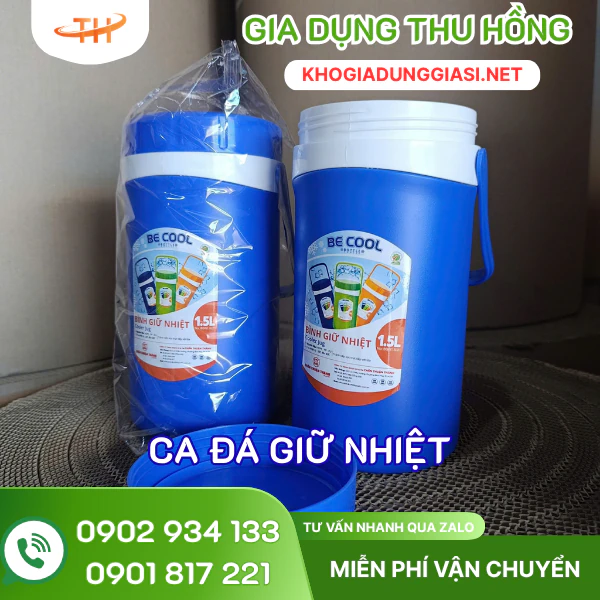 Ca đá giữ nhiệt nắp vặn Becool 1L5 Ca đá giữ nhiệt nắp vặn Becool 1L5
