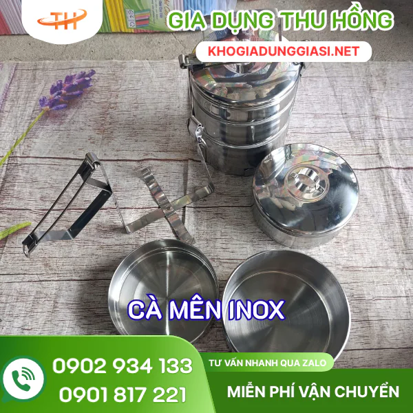 Cà mên inox nhiều ngăn Cà mên inox nhiều ngăn
