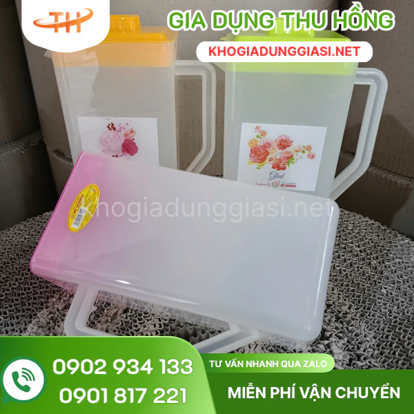 Ca nhựa vuông 1L5 giá sỉ rẻ tại kho