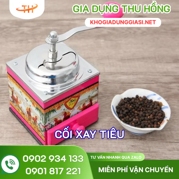 Cối xay tiêu cầm tay Cối xay tiêu cầm tay
