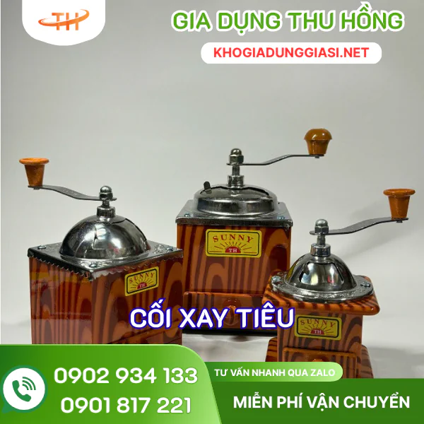 Cối xay tiêu giá rẻ tại Thu Hồng Cối xay tiêu giá rẻ, hàng sẵn tại TPHCM