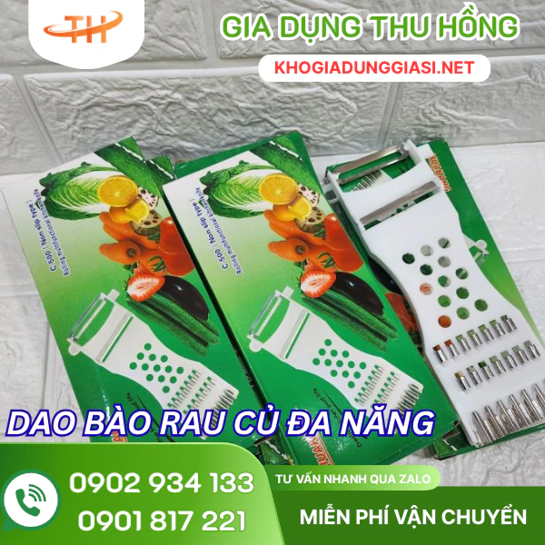 Dao bào rau củ đa năng cán nhựa Dao bào rau củ đa năng cán nhựa
