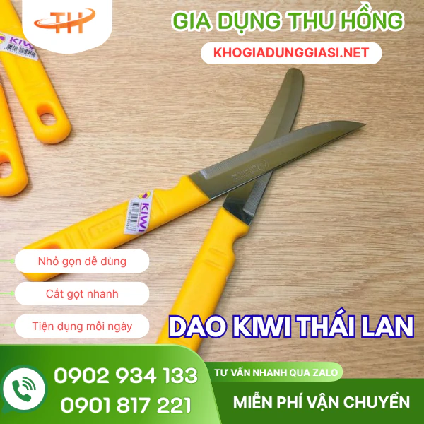 Dao gọt hoa quả KIWI Thái Lan 511 - 512 Dao gọt hoa quả KIWI Thái Lan 511 - 512