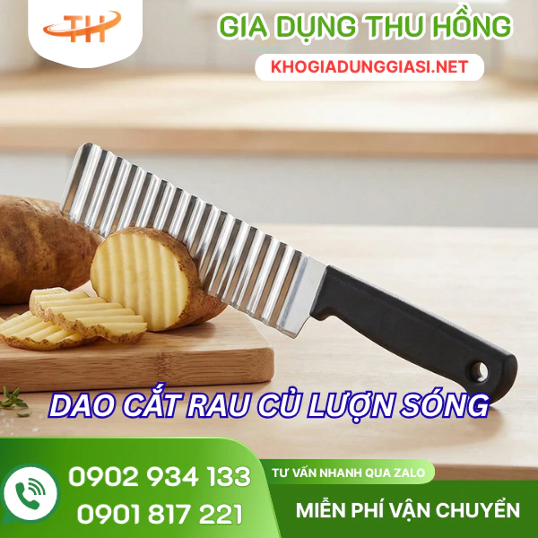 Dao răng cưa lượn sóng Dao răng cưa lượn sóng dài 4cm