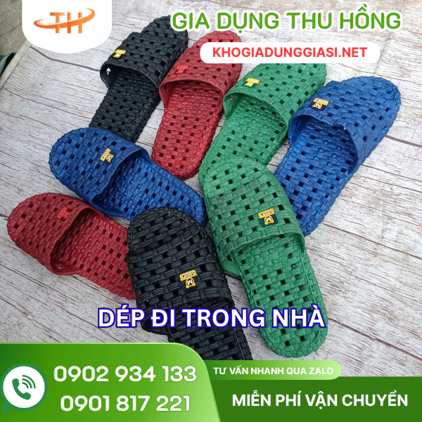 Dép đi trong nhà tắm Dép đi trong nhà tắm đế chống trượt
