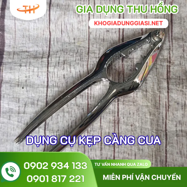 Dụng cụ kẹp càng cua inox Dụng cụ kẹp càng cua bằng inox