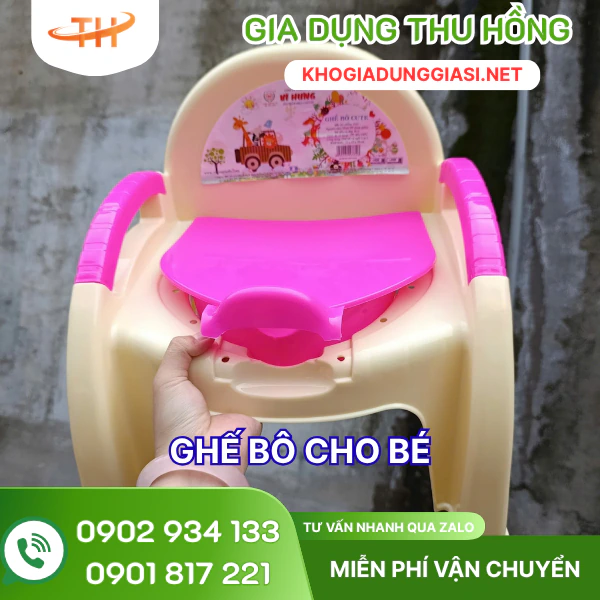 Ghế bô tập đi vệ sinh cho bé Ghế bô cho em bé cute