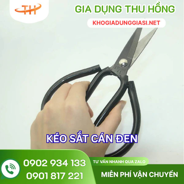 Kéo sắt cán đen Kéo sắt cắt cán đen đa công dụng