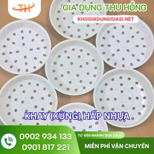 Khay hấp nhựa bền đẹp Khay hấp nhựa bền đẹp giá sỉ tốt