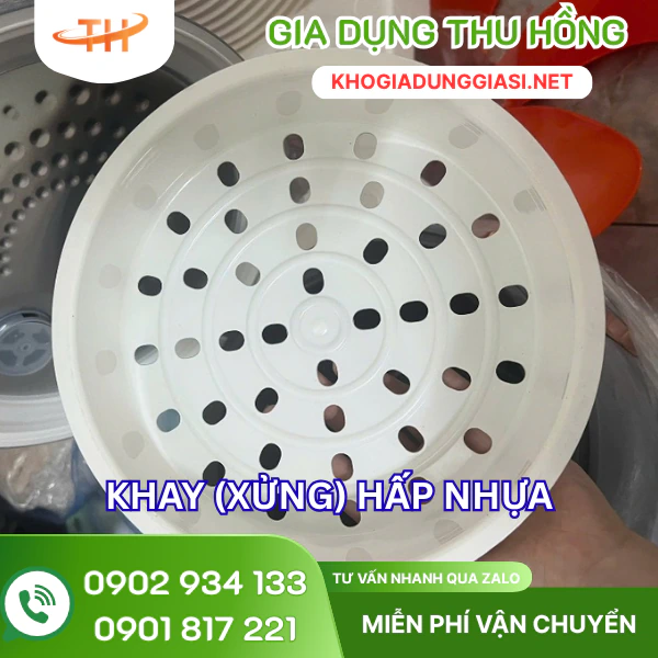 Khay hấp nhựa Khay hấp nhựa cho nồi cơm điện