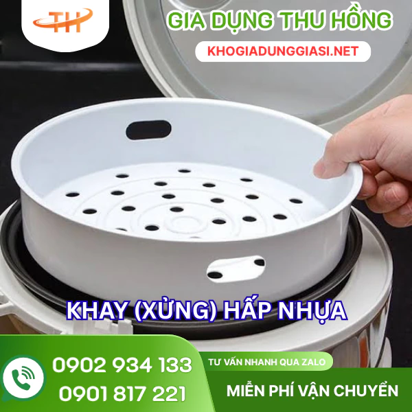 Khay hấp nhựa Khay hấp nhựa PP chịu nhiệt