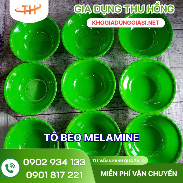 Tô bèo sẵn số lượng lớn tại Thu Hồng Kho sỉ tô nhựa bèo melamine giá tốt tại TPHCM