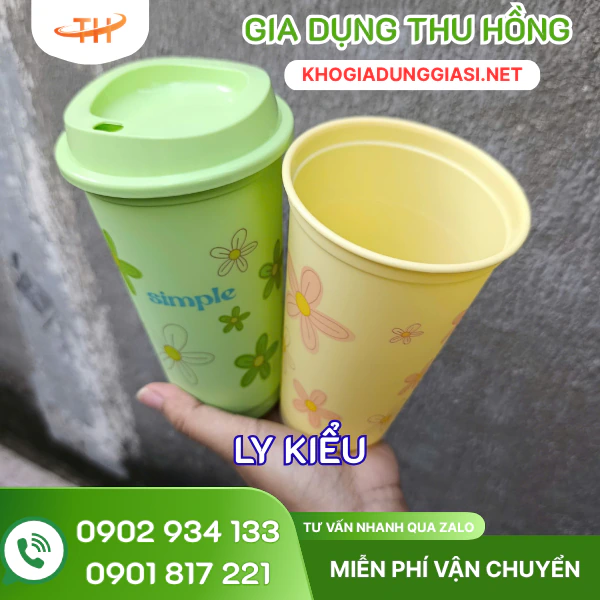 Ly kiểu Ly kiểu nhựa PP chính phẩm