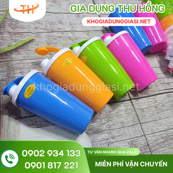 Ly 500ml có thể mang đi học, đi làm Ly nắp bật 500ml phù hợp đi học, đi làm