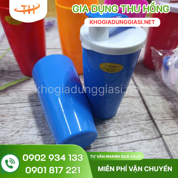 Ly nắp bật 500ml với độ bền cực cao Ly nước nắp bật 500ml nhựa pp bền tốt