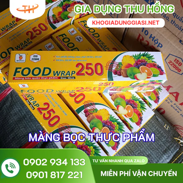 Màng bọc thực phẩm Foodwrap 250 Màng bọc thực phẩm Foodwrap 250