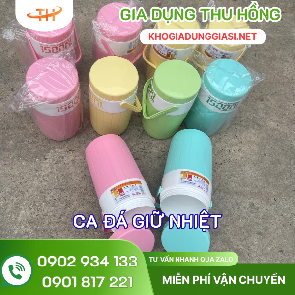 Ca đá giá sỉ rẻ tại Thu Hồng Mua ca đá giữ nhiệt 350ml - 2L giá sỉ tại Thu Hồng