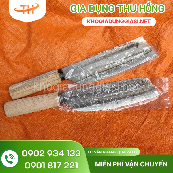 Dao thái thịt cán gỗ Mua dao thái thịt cán gỗ giá rẻ tại THu Hồng
