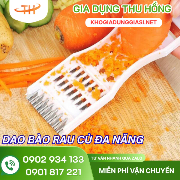 Dao bào rau củ cán nhựa đa năng Thu Hồng chuyên bán dao bào rau củ đa năng cho đại lý