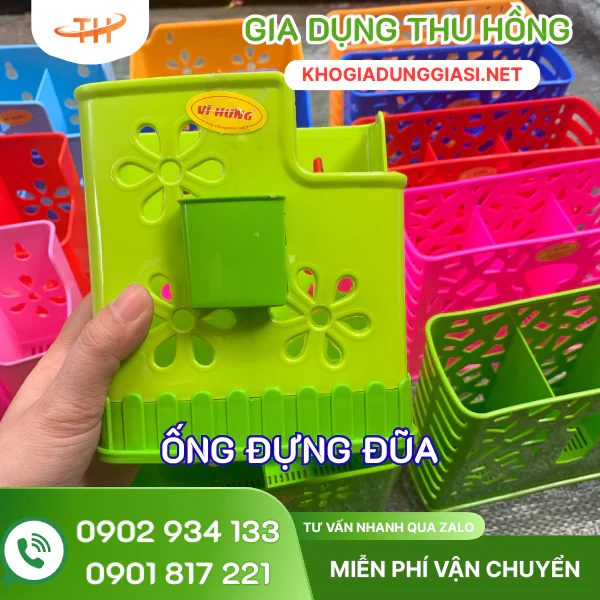 Ống đũa vuông Ống đựng muỗng đũa kiểu vuông