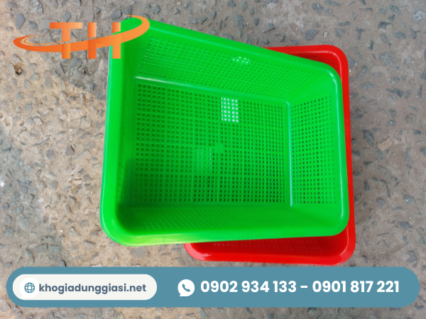 Cung cấp rổ nhựa chữ nhật các loại giá sỉ tại TPHCM Cung cấp rổ nhựa chữ nhật các loại giá sỉ tại TPHCM