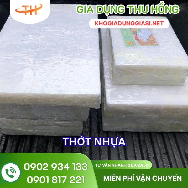 Thớt nhựa chữ nhật Thớt nhựa chữ nhật nhiều size lớn - nhỏ
